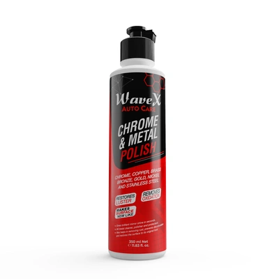 WaveX Полироль для металла и хрома Chrome & Metal Polish, 350 мл - 1