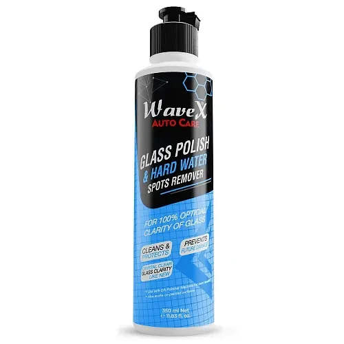 WaveX Абразивный очиститель стекла Glass Polish Cum Hard Water Spots Remover, 350 мл - 1