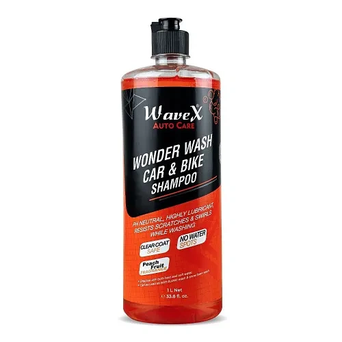 WaveX Ручной шампунь для мойки Wonder Wash Car Shampoo, 1 л - 1