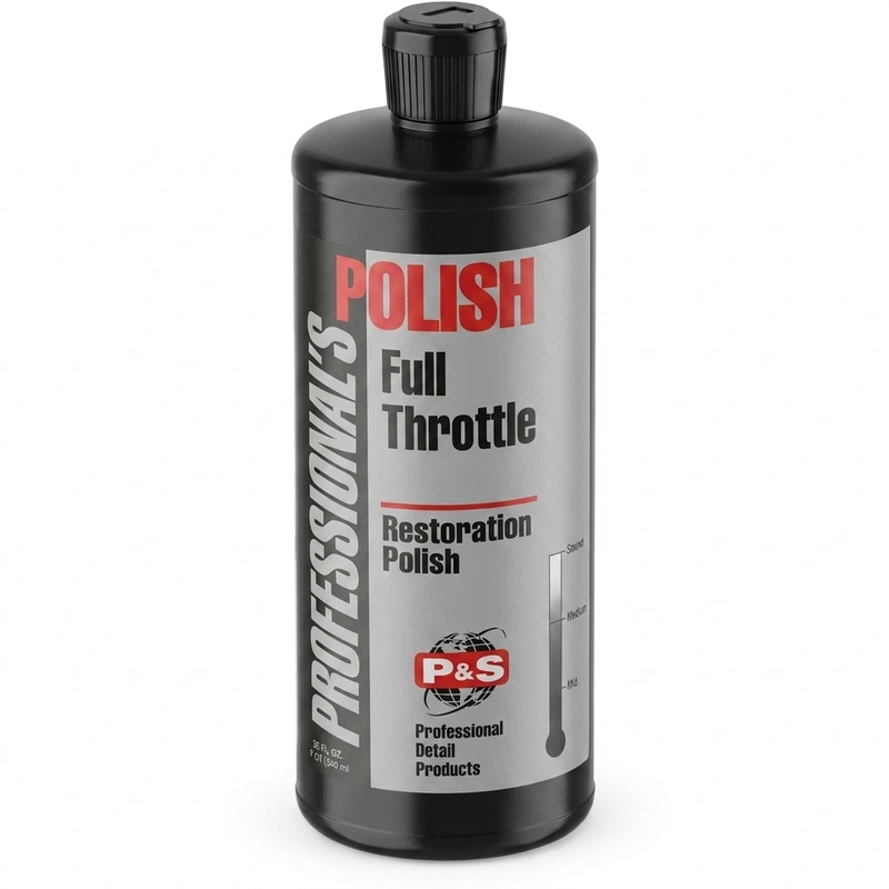 P&S Full Throttle Cleaner Polish - Универсальная полировальная паста, 946 мл - 1