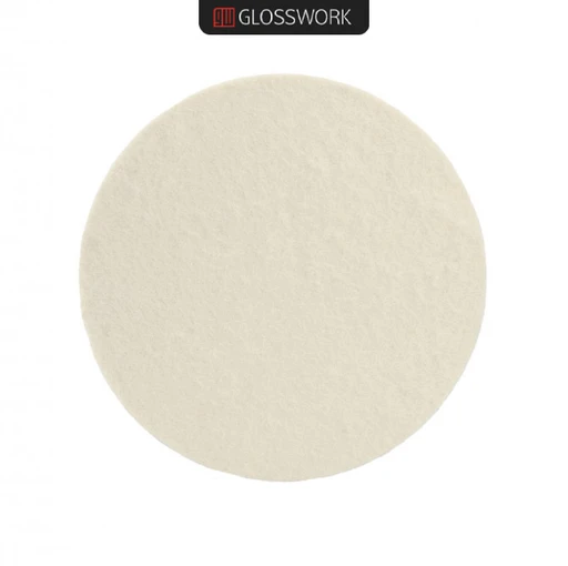 Glosswork Felt Pad - фетровый полировальный круг для стекла, 150 мм - 1