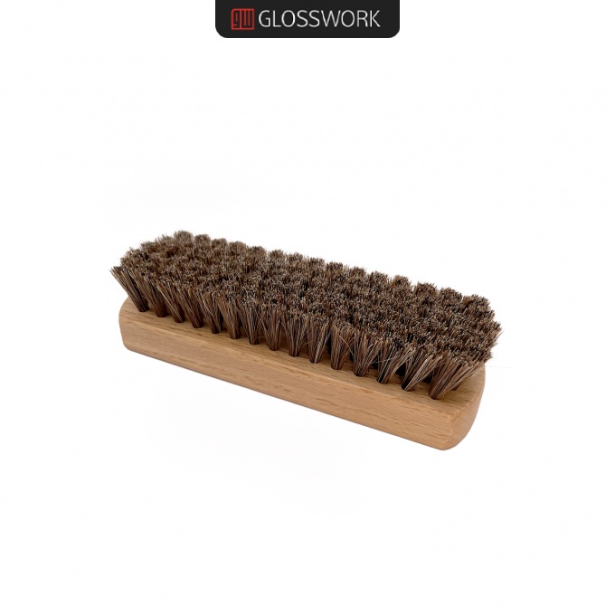 Glosswork Leather Brush щетка для кожи с натуральным ворсом - 2