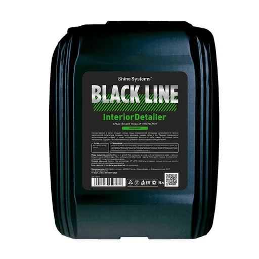 Shine Systems Black Line InteriorDetailer Bergamot - средство для ухода за интерьером, 5 л - 1