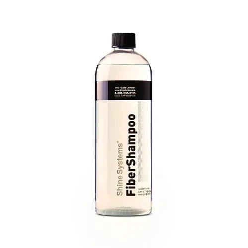 Shine Systems FiberShampoo - шампунь для стирки микрофибры, 750 мл - 1