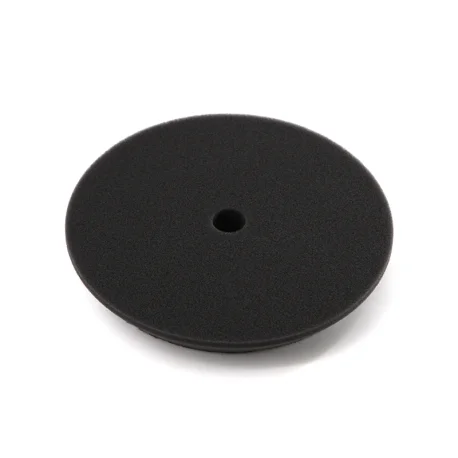Shine Systems DA Foam Pad Black - полировальный круг ультрамягкий черный, 130 мм - 1