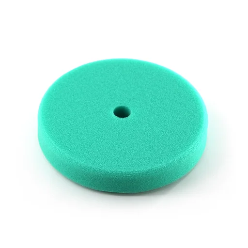 Shine Systems RO Foam Pad Green - полировальный круг твердый зеленый, 130 мм - 1