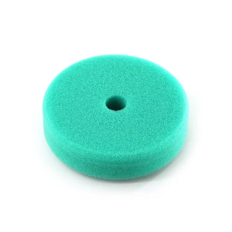 Shine Systems RO Foam Pad Green - полировальный круг твердый зеленый, 155 мм - 1