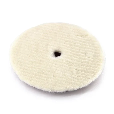 Shine Systems Stripy Wool Pad - полировальный круг из стриженого меха, 155 мм - 1
