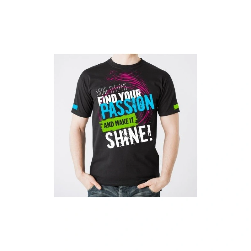 Shine Systems Футболка черная "Find Your Passion" XL - 1