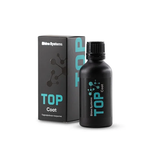 Shine Systems TOP Coat - гидрофобное керамическое покрытие для кузова, 50 мл - 1