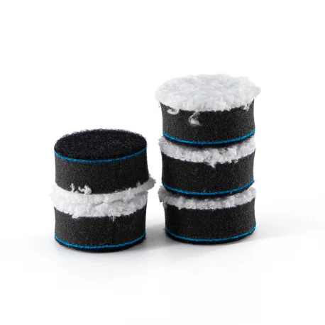 Shine Systems Microfiber Pad Set - комплект микрофибровых кругов 30 мм, 5 шт - 1