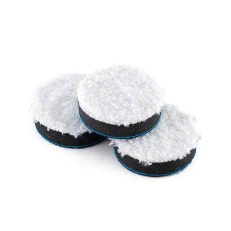 Shine Systems Microfiber Pad Set - комплект микрофибровых кругов 50 мм, 3 шт - 1