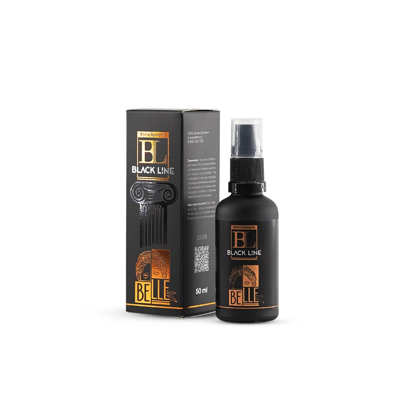 Shine Systems Black Line Belle - ароматизатор для авто и дома, 50 мл - 1