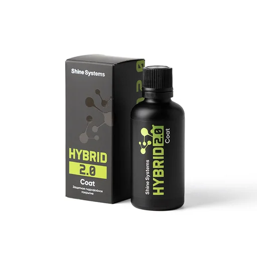 Shine Systems HYBRID Coat 2.0 - защитное гидрофобное покрытие для кузова, 50 мл - 1