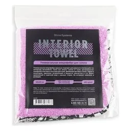 Shine Systems Interior Towel - универсальная микрофибра для салона 40*40см, 400 гр/м2