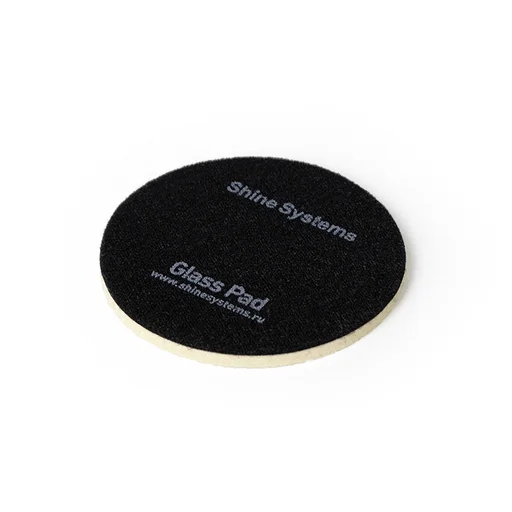 Shine Systems Glass Pad - войлочный круг для полировки стекла 130 мм - 1