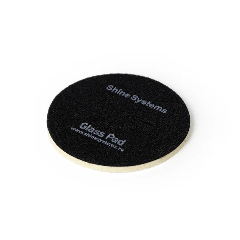 Shine Systems Glass Pad - войлочный круг для полировки стекла 130 мм - 1