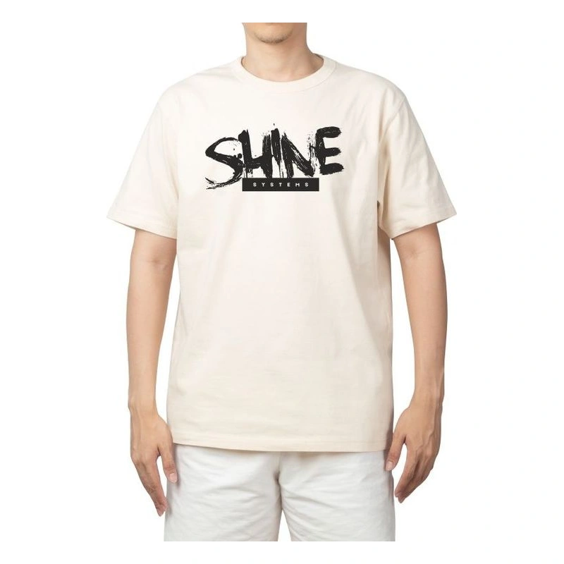 Shine Systems Футболка белая Oversize Logo black L/XL - 1