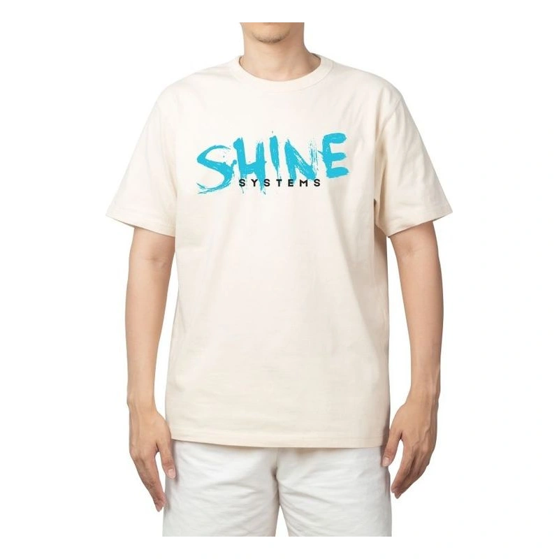 Shine Systems Футболка белая Oversize Logo blue L/XL - 1