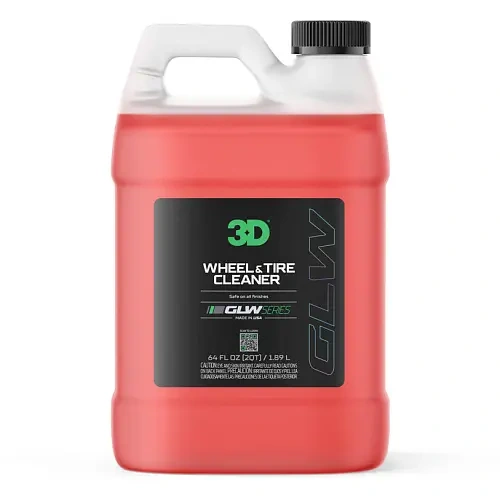 3D Car Care Очиститель дисков и шин обезжиривающий Wheel and Tire Cleaner GLW, 1.89л - 1