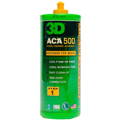3D Car Care Абразивная полировальная паста ACA 500 X-TRA Cut Compound, 0.94 л - 1
