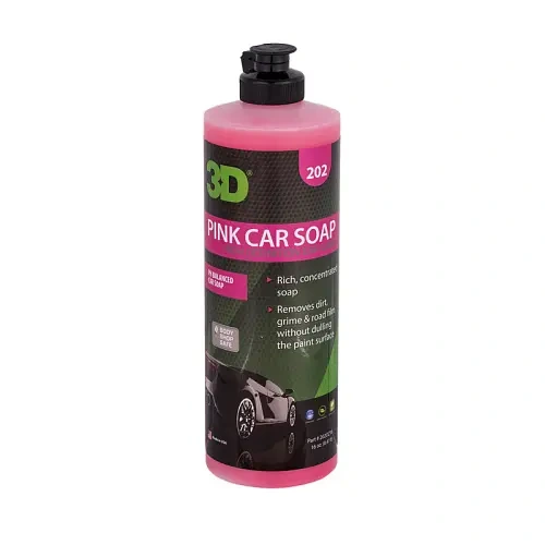 3D Car Care Ручной автошампунь Pink Car Soap, 0.47 л - 1