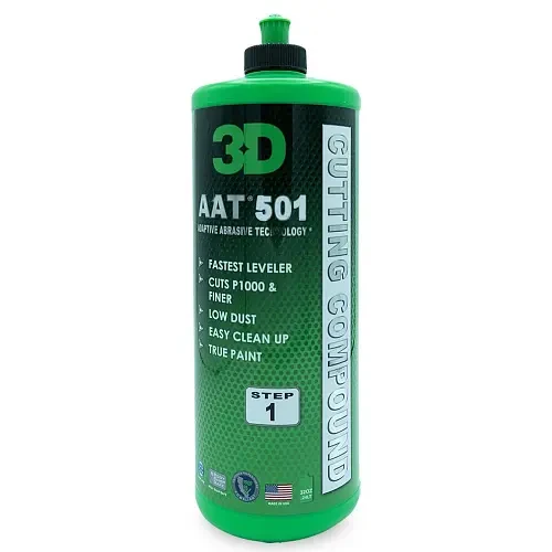 Абразивная паста 3D AAT 501 Rubbing Compound 501OZ32 0,94 л - 1
