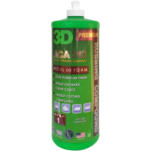 3D Car Care Абразивная полировальная паста ACA 510 Premium Rubbing Compound, 0.94 л - 1