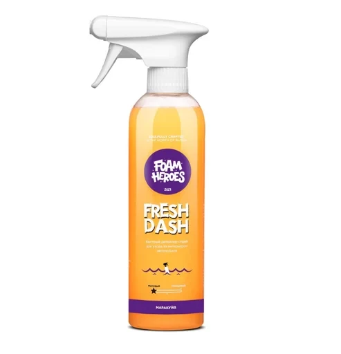 Foam Heroes Fresh Dash квик-детейлер для интерьера маракуйя, 500 мл - 1