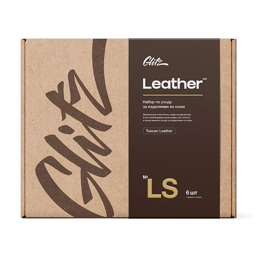 Glitz Leather Set - набор по уходу за изделиями из кожи - 1