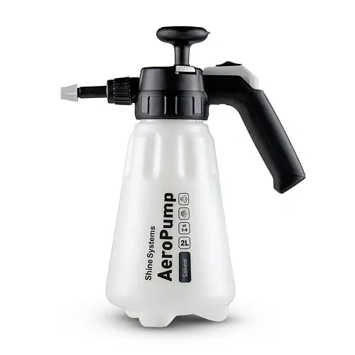Shine Systems AeroPump Solvent - пенно-эмульсионный помповый распылитель для растворителей, 2л - 1