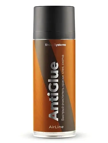 Shine Systems AirLine AntiGlue - быстрый очиститель краски, клея, скотча, 400 мл - 1