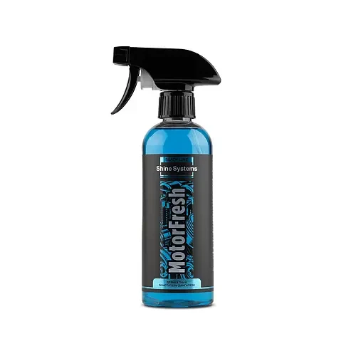 Shine Systems Black Line MotorFresh - деликатный очиститель двигателя, 400 мл - 1