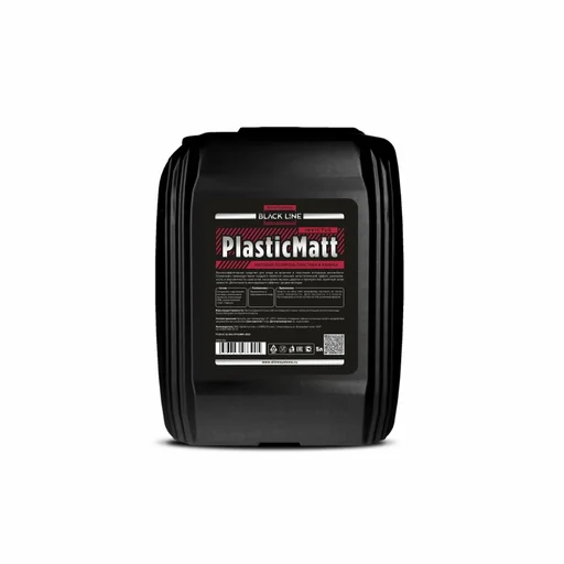 Shine Systems Black Line PlasticMatt Invictus - матовый полироль для пластика и винила салона, 5 л - 1