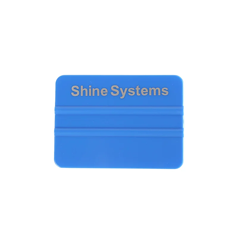 Shine Systems Ракель универсальный 10х7,2см, голубой - 1