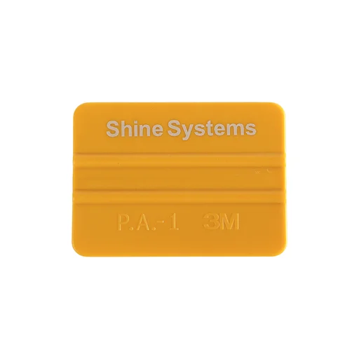 Shine Systems Ракель универсальный 10х7, 2см, желтый (3М) - 1