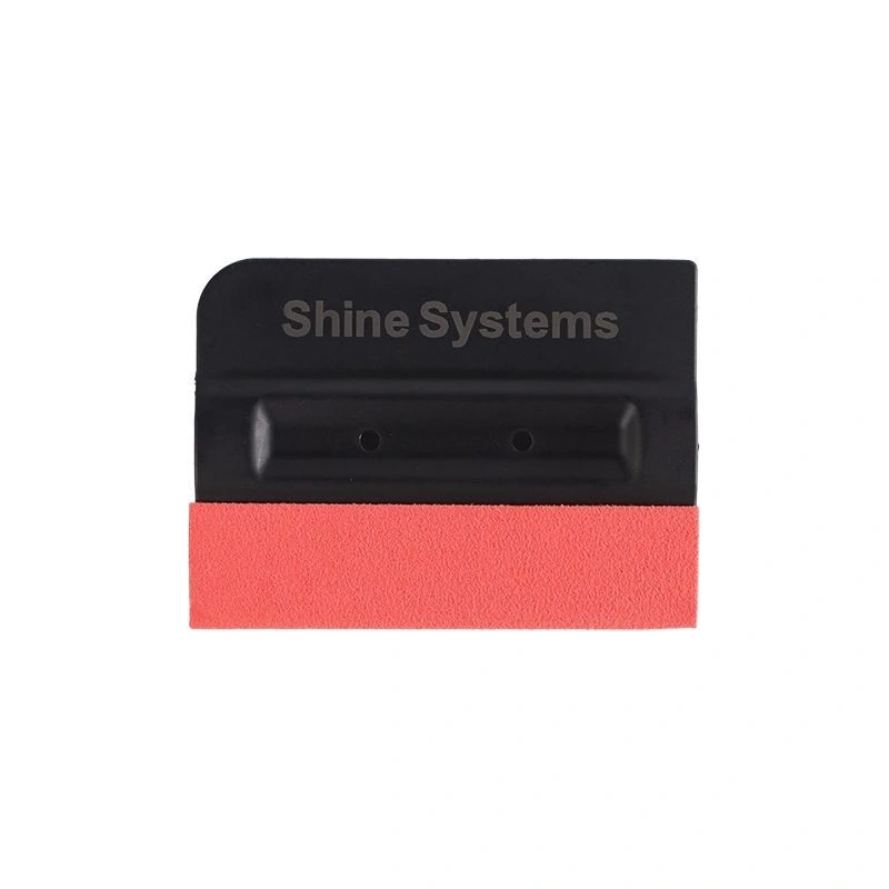 Shine Systems Ракель Pro-Tint Bondo с оранжевой замшей 10*7,2см - 1