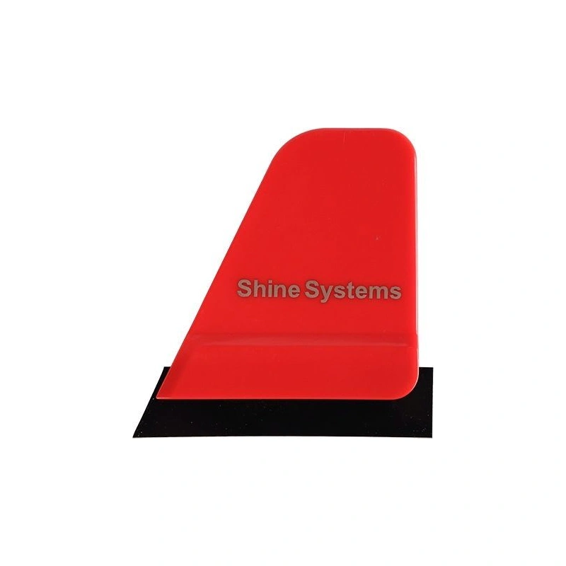 Shine Systems Ракель угловой красный 9*8,5см - 1