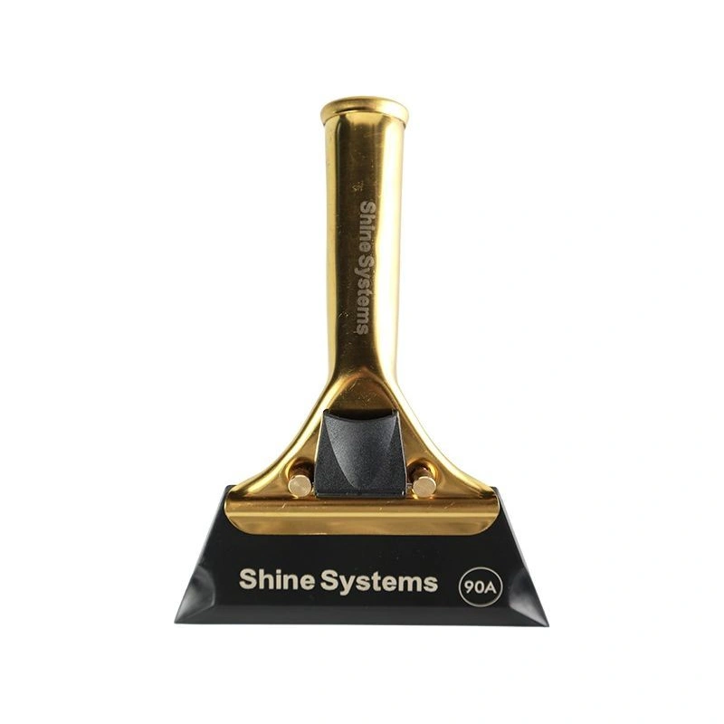 Shine Systems Ракель черный твердостью 90А с ручкой 15*12см - 1