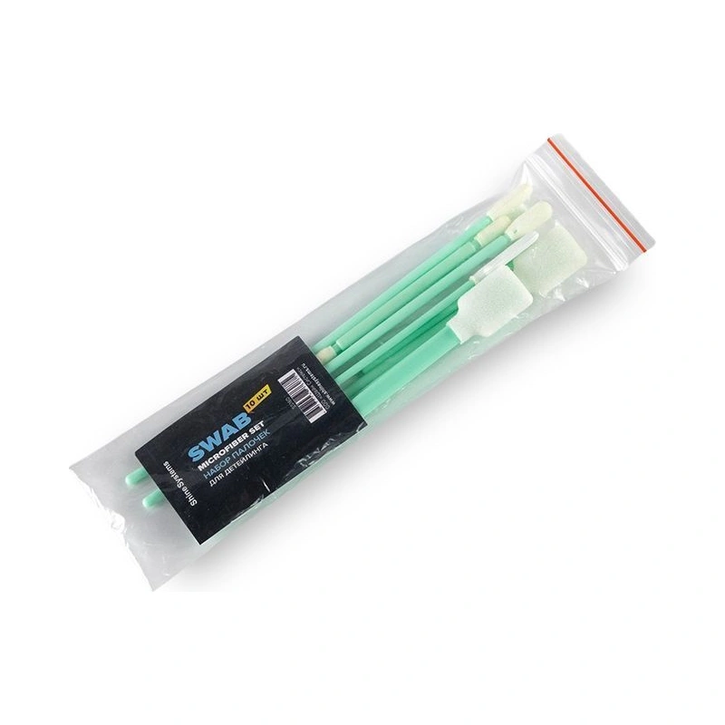 Shine Systems Swab Microfiber Set- набор палочек для детейлинга, 10шт - 1