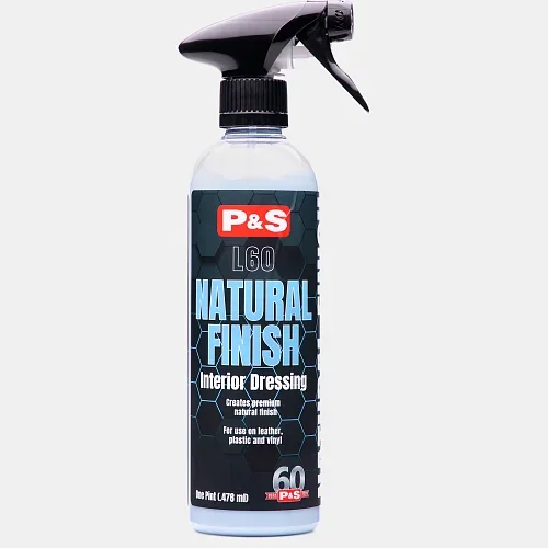 P&S Natural Finish Dressing - Консервант для пластика и винила салона, 473 мл - 1