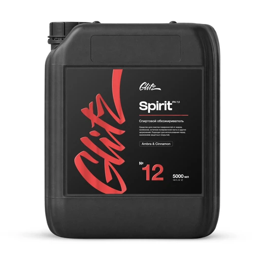 Glitz 12 Spirit - Спиртовой обезжириватель, 5 л - 1