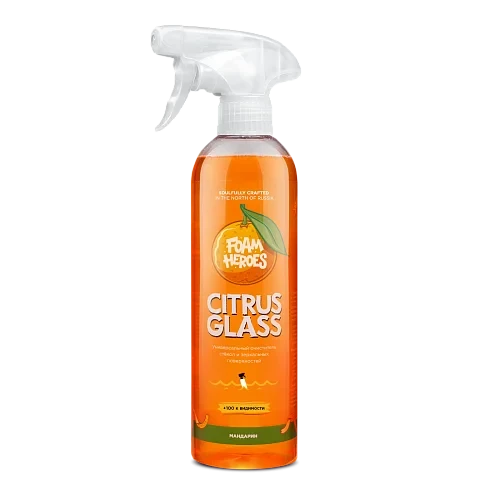 Foam Heroes Citrus Glass универсальный очиститель стекол, 500 мл - 1