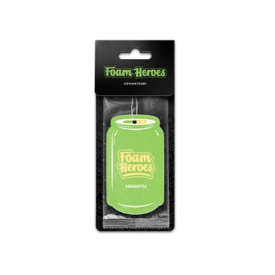 Foam Heroes Auramatica Сочная гуава - подвесной картонный ароматизатор - 1