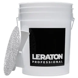 Leraton Ведро для мойки автомобилей с сепаратором PROFESSIONAL 20 л, белое