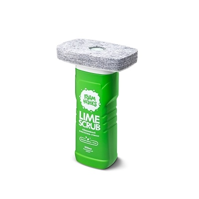 Foam Heroes Lime Scrub абразивный очиститель стекол, флакон с фетровым аппликатором, 100мл - 2