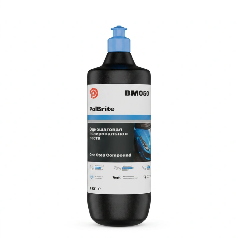 PolBrite BM050 One Step Compound - Паста полировальная одношаговая, 1 кг - 1