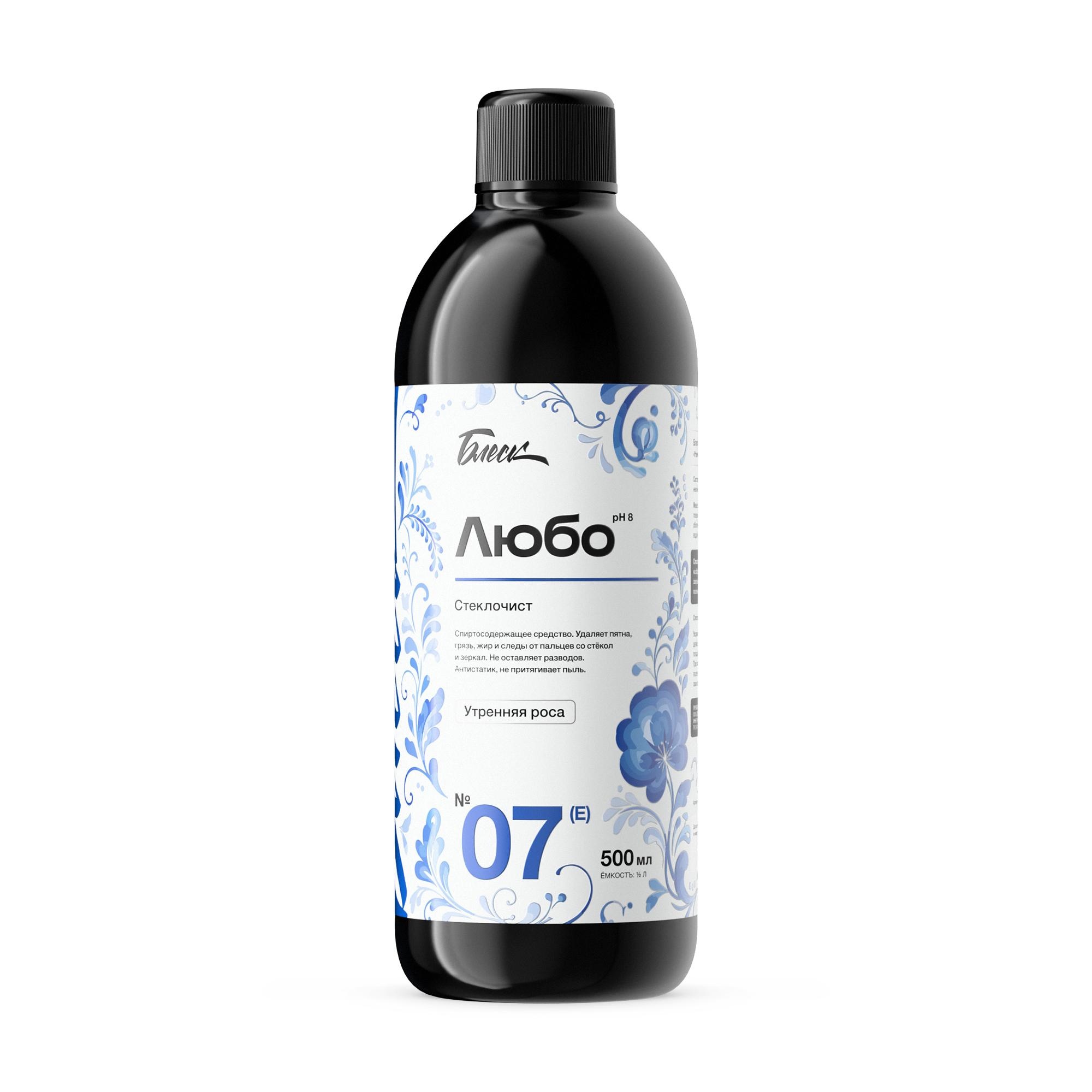 Glitz 07 (E) Pure (Любо) - Очиститель стёкол и зеркал, 500 мл