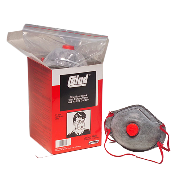 Респираторы для защиты дыхания с клапаном выдоха 15 шт, 5425, Colad