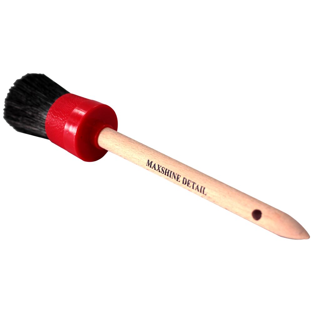 Профессиональные кисти для детейлинга c пластиковым кольцом (диам. 25, 30, 40 мм) 704610, MaxShine
